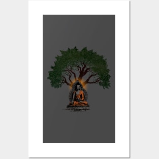 Buddha under Bodhi Tree Posters and Art